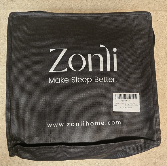 ZonLi Cooling Blanket for Hot Sleepers,90"x108" King Size Lightweight Cool Touch - Picture 11 of 13